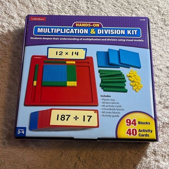NEW lakeshore multiplication, and division kit